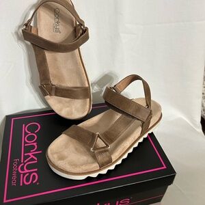 Corkys Women's Tan Sandals